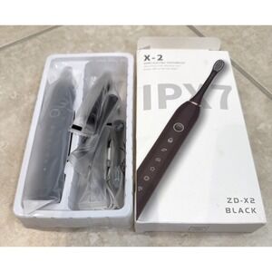 Sonic Electric Toothbrush 42000vpm 6 Modes 4 Brush Heads Included -‎ Black